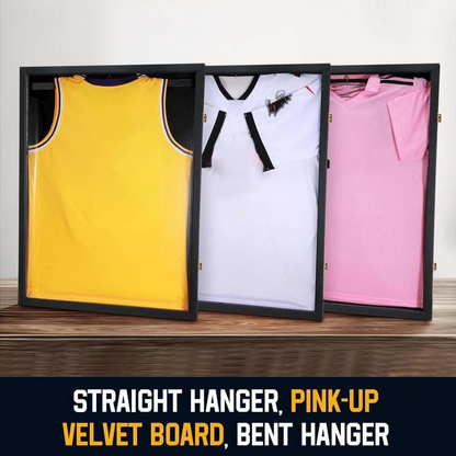 🔥Wooden Jersey Display Frame with Magnetic Door