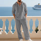 📢📢60 % Rabatt!! ⏰Herren Kapuze Casual Loose Top & Hose 2-teiliges Set