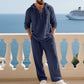 📢📢60 % Rabatt!! ⏰Herren Kapuze Casual Loose Top & Hose 2-teiliges Set
