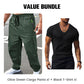 👖 60% RABATT! 💎 Herren Outdoor-Cargohose – Atmungsaktiv & Vielseitige Taschen – Robustes Material, Ganztagskomfort & Inkl. Gratis T-Shirt 🎁
