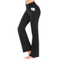 ✨🔥Damenhose mit hoher Taille und elastischem Schlag