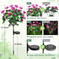 Solar Blumenleuchte Rhododendron - LED Bodeneinstecker für Garten & Terrasse