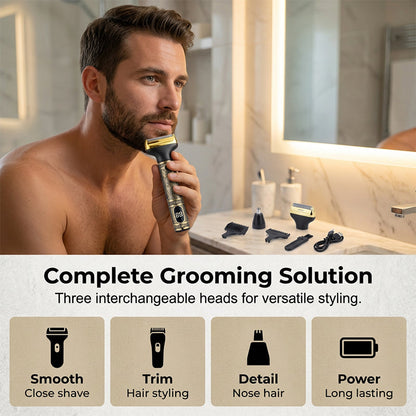 Professionelles Haarschneide- und Trimmer-Set für Herren