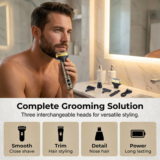 Professionelles Haarschneide- und Trimmer-Set für Herren