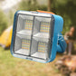 💡Tragbare Solar-Arbeitsleuchte mit 4 Beleuchtungsmodi