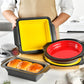 8-teiliges Backformen-Set aus Silikon