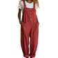 👖JETZT 50 % RABATT! 🌿 Lässige Damen-Latzhose mit Knopfleiste – Verstellbare Träger, atmungsaktives Material & bequeme Passform ✨