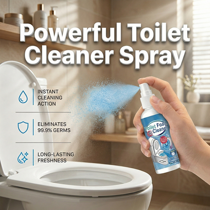 Leistungsstarkes Reinigungsspray für Toiletten zur Entfernung von Flecken und Gerüchen