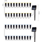 ☀️✨ Solar-LED-Deko-Set – blaue Lichterkette & Bodenspikes für Garten, Weg & Beet, wasserfest & automatisch🌿