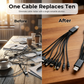 🔥 50% RABATT 💥 10-in-1 Universal USB-Ladekabel ⚡ Ein Kabel für all deine Geräte – praktisch, kompakt & unverzichtbar im Alltag 🔗✨