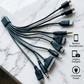 🔥 50% RABATT 💥 10-in-1 Universal USB-Ladekabel ⚡ Ein Kabel für all deine Geräte – praktisch, kompakt & unverzichtbar im Alltag 🔗✨