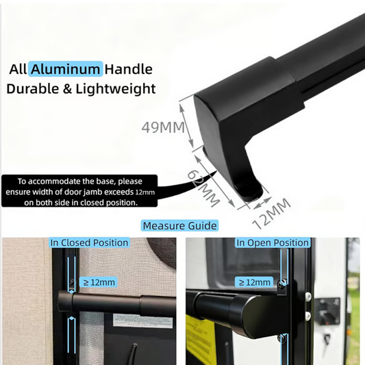 🚐Aluminium-Griffstange für Wohnmobil-Fliegengittertür