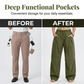 👖 Weite Plissee-Lantern-Hose für Damen – Bequeme Jogpants mit elastischem Bund & modischem Balloon-Schnitt!