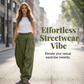 👖 Weite Plissee-Lantern-Hose für Damen – Bequeme Jogpants mit elastischem Bund & modischem Balloon-Schnitt!