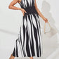Bedrucktes Maxikleid mit Spaghettiträgern