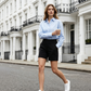 👖⏰ 50% RABATT – NUR FÜR KURZE ZEIT! Damen Sommer Shorts mit hohem Bund – Leicht, locker & stilvoll 🌿