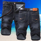 Dehnbare und atmungsaktive Denim-Shorts für Herren