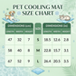 Breathable Woven Cooling Pad for Dogs & Cats