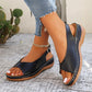 👡 60% RABATT! ✨ Bequeme Vintage-Sandalen mit offenem Zehenbereich für Damen – Leichte Sohle & verstellbarer Riemen – Perfekt für Sommer, Strand oder Stadtbummel – stilvoller Retro-Chic für jeden Tag ☀️