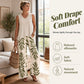 Lässiges 2-teiliges Lounge-Set für Damen im Resort-Stil