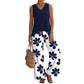 Lässiges 2-teiliges Lounge-Set für Damen im Resort-Stil
