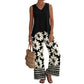 Lässiges 2-teiliges Lounge-Set für Damen im Resort-Stil