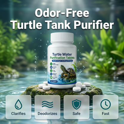 🔥 1 kaufen 1 gratis🐢💧 Professionelle Wasserreinigungstabletten für Schildkrötenbecken