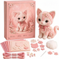🎁Pink Enchanted Forest DIY Felt Patchwork Kit