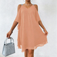 ✨👗 NUR FÜR KURZE ZEIT 50% RABATT! 💃Maxikleid mit V-Ausschnitt und Cut-Outs an den Schultern – Trendige Cut-outs und eleganter Fall – Ein echter Hingucker auf jedem Event.