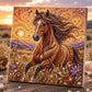 🏆 Letzter Tag Sonderpreis 19,90 £ 🦉💛 Highland Cow Pearl Art DIY-Set – Entspannendes Bastelprojekt zur Gestaltung atemberaubender Küstenkunstwerke (📦 2 kaufen, versandkostenfrei)