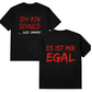 📢📢40% RABATT !!⏰Witziges deutsches Slogan-T-Shirt für Herren, schwarz, Kurzarm, Rundhalsausschnitt